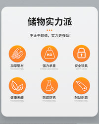 活动柜钢制桌下办公柜床头移动小矮柜铁皮柜档案柜资料文件收纳柜