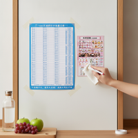 100-Day Health Tracker Wall Decal - Weight Loss & Self-Discipline Planner with Erasable Pen