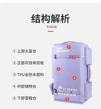 单板背包滑雪专用包干湿分离双肩背包登山大容量防水干湿分离板包