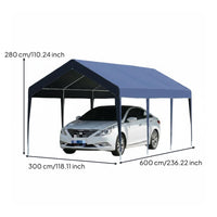 Waterproof Outdoor Gazebo Canopy Easy Assembly Heavy Duty Party Tent Windproof Event Tent with Sidewalls Protection for Garden, Patio, Backyard