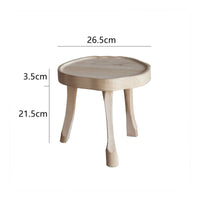 Display Stand Rustic Plant Pot Riser Smooth Surface of the Home Decor for Balcony
