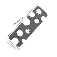 Faucet Aerator Removal Tool, Universal Wrench, Multifunctional Hand Tool for Kitchen & Bathroom Maintenance
