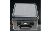 PSA BGS Card Storage Case Carbon Fiber Look Double Layer Card Box Large Capacity