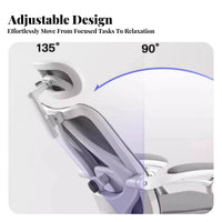 Reclining Office Chair with Footrest resting Function Ergonomic Recliner with Footrest 360-Degree rotate SGS Certified