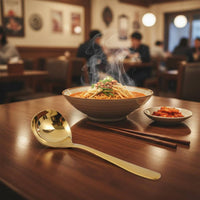 Stainless Steel Soup Spoon Long Handle Soup Spoon Thickened for Restaurant Owners, Kitchens, Restaurants