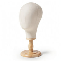 Linen Mannequin Head Professional Fabric Mannequin Head Quick Setup