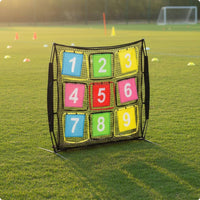 9-Hole Target Net Training Aid Disc Golf Practice Target Long-Lasting
