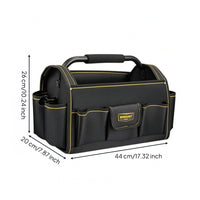 Handheld Tool Bag Padded Handle Work Storage Thickened PE Board