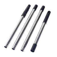 4节杆弹舌款加厚不锈钢杆涂刷工具油工油漆涂料刷墙工具打磨腻子
