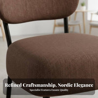 3 Pieces Contemporaryell Spine Chair and Table Set Comfortable Seat Paddings Indoor Furnicontemporarying Soft Upholstery