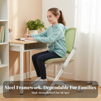 Adjustable Splitspine support child's Chair Rolling casters kids' Furniture Easy Assembly