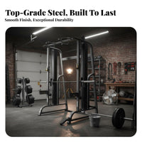 Multifunctional Strength Machine Multi-Functional Complete Strength Machine Full Body Workout Complete Home Gym Station for Beginners