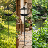 Stake Bird Feeder Outdoor Bird Feeder with Stake Decorative for Garden