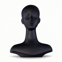 Mannequin Bust with Shoulders Molded Mannequin Head with Shoulders Sculpted