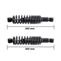 2 Pieces Golf Carts Rear Shocks Absorber Heavy Duty Golf Carts Shocks Absorber Kit Easy to Install Vehicle Part