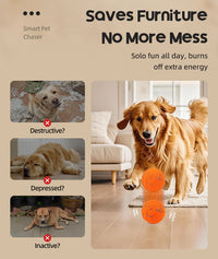 ETPU Smart Electric Dog Ball Waterproof Chew Toy for Pets