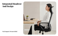 Ergonomic High-Back Chair Reclining Function for Students