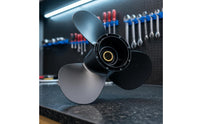 3 Leaf Boat Propeller Smooth Push Outboard Motor Propeller Rapid Thrust Marine Part for Boating