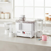 800W Power Multifunctional Juice Extractor Fine Grinding 4 in 1 Food Processor Pulse Control for Parents, Home