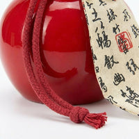 Glass Gourd Water Bottle Sealed, Gourd Water Chinese Hand Rope, Water Bottle Chi #variant:Red