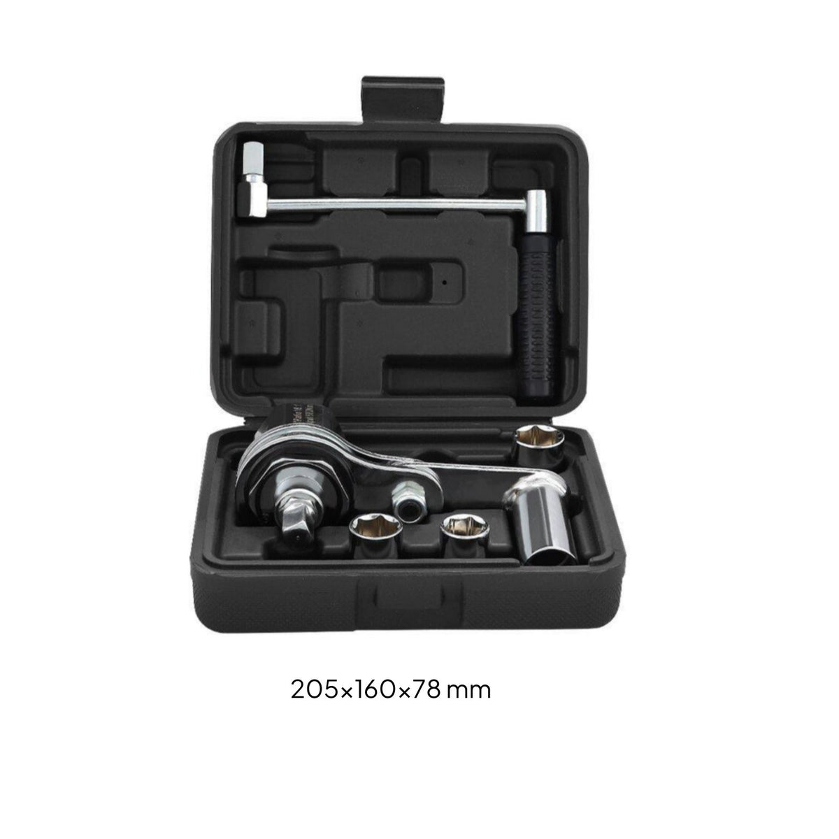 Rotational Force Multiplier Wrench Kit Portable Case Labor Saving Lug Wrench Set