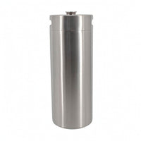 Stainless Steel Keg Barrel with Handhold Reusable Beer Keg Portable Beverage Container Sturdy for Homebrewers, Home Brewing, Parties