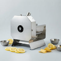Adjustable Thickness Electric Stainless Steel Food Cutter Metal Housing Direct-Cut Food Cutter for Vegetable Slicing