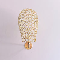 Metal Wall-Mounted Head Mold Hat Display Rack