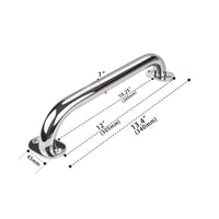 Marine Grade Handrail Rustproof Stainless Steel Grab Bar Polished Finish for Elderly, Disabled Persons, Boat, Shower, RV