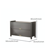Entryway Shoe Storage Cabinet Flip Down Shoe Cabinet Flip Drawer Shoe Cabinet Freestanding Shoe Cabinet Sturdy Carbon Steel Frame with Flip Up Doors and Adjustable Shelves Suitable for Entryway Hallway Bedroom Closet