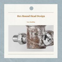 304 stainless steel hex hollow screws, rustproof for lamps, electronics, assembly