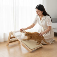 Space Capsule Cat Scratcher No Shedding Scratcher Board Pet Accessory for Indoor