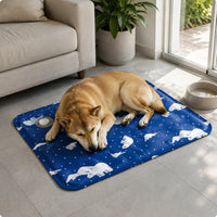 Dog Cooling Mat Scratch Resistant Pet Bedding Portable for Dogs