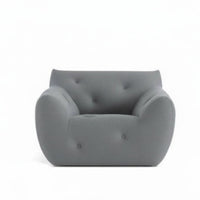 Caterpillar Floor Sofa French Style Caterpillar Couch Plush Comfort Low-Profile for Adults, Students, Living Room