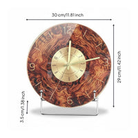 Vinyl Vinyl-Inspired Timepiece Creative Design Bauhaus Aesthetic Timepiece