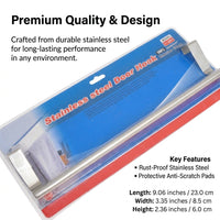 Towel Rack Wall Mounted or Over the Door Kitchen for Homeowners, Rustproof Stainless Bar for Bathroom Organization