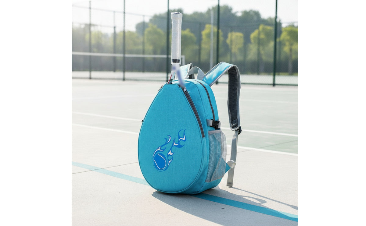 Compact Racket Backpack Sturdy Badminton Backpack Padded Sports Bag Multi-Purpose for Students