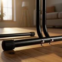 Sturdy Floor Bike Stand Space-Saving Two-Wheeler Parking Rack Indoor Freestanding Bike Rack Sturdy for Riders, Garage