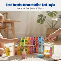 Memory Training Board Game, Logic Thinking, Parent-Child Interactive Educational Toy, Concentration, Fun Guess the Bottle