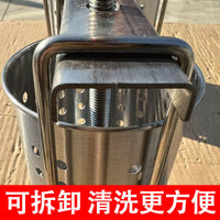 菜馅挤水器不锈钢压蜜机手动榨汁机家用蔬菜脱水饺子馅挤菜水神器