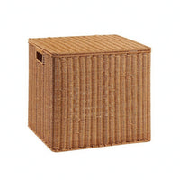 Braided Container Box Handwoven Home Organizer Boho Style