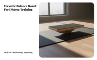 Cheerleading Balance Board Portable Design Cheer Athlete Acrobatic Stand Cheer Athlete Stand Non-Slip Surface for Flyers