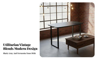 Industrial Design Metal Frame Banquette Easy to Clean Cafe Seating Simple Installation Commercial Furniture Ergonomic for Business Owners, Bar, Lounge, Reception Area