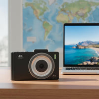 Autofocus Vlogging Camera 48MP Autofocus Camera 4K for Gift, Travel