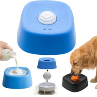 Dog Lick Bowl Interactive Design Licking Feeder Bowl Anti-Bloat