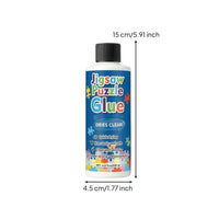 Screw Cap Jigsaw Jigsaw Glue Preserving Clear Jigsaw Adhesive Glossy Finish Hobby Supply for Finished Puzzles