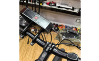 High Brightness LED Cycle Light with Alert Power Display Cycle Headlight Long Battery Life for Cyclists