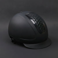 Ventilated Equestrian Helmet Impact-Resistant Adjustable Riding Helmet Breathable Headgear for Equestrians, Riders, Stable Work