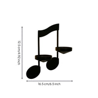 Musical Note Wall Sconce Romantic Ambiance Music Symbol Wall Art Nordic Style House Decoration for Music Lovers, Anniversary