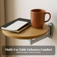fold-downflappanel vertical Desk Foldable Design surface-mountedmounted Shelf Multifunctional Workstation